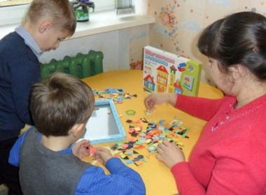 Оборудован кабинет коррекционно-педагогической помощи.