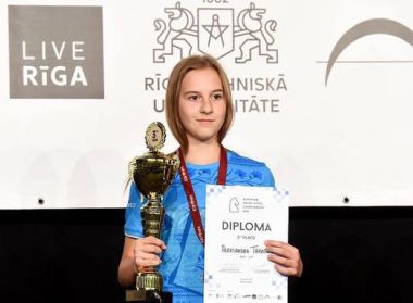 Подопечная фонда Александра Тарасенко завоевала бронзовую медаль на юношеском чемпионате Европы в Риге, который завершился 29 августа.