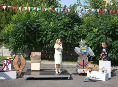 Награждение победителей городской выставки технического творчества «Территории Техно».