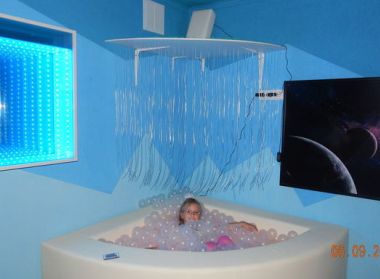 Открытие сенсорной комнаты в ГУО "Жабинковская специальная общеобразовательная школа-интернат"