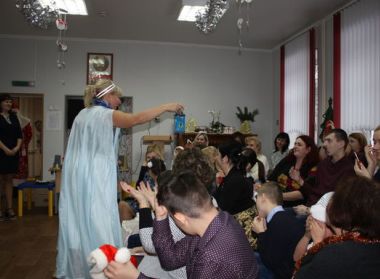 Новогодний утренник в ЦКРОиР "Стимул"
