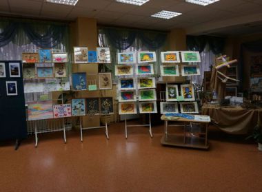 Открытие выставки «Подари улыбку детям»