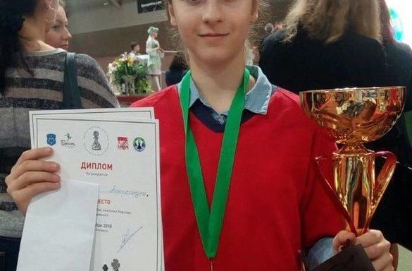 Саша Тарасенко -  чемпионка первенства РБ.